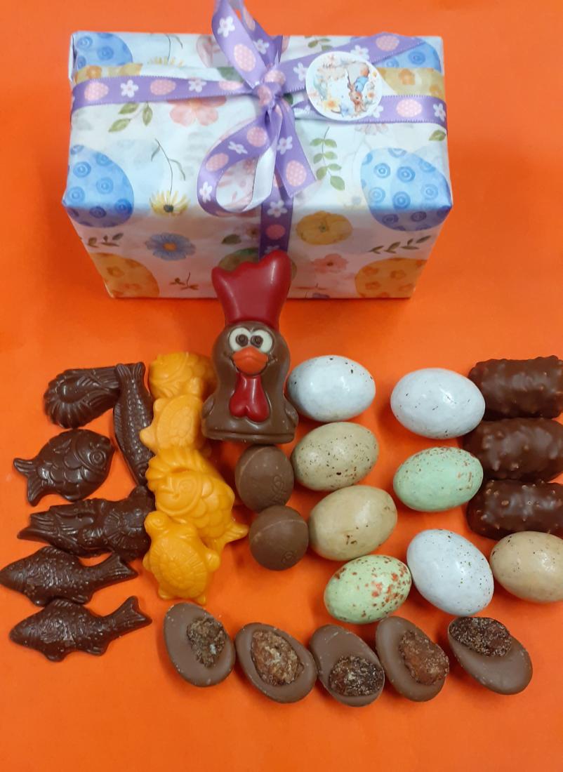 ballotin de pâques lait