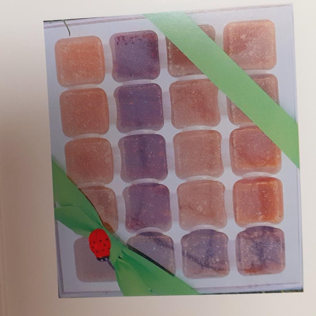 pâtes de fruits orangées